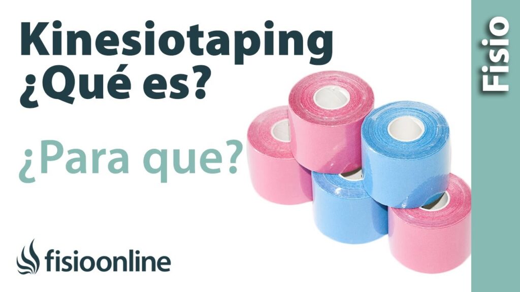 para que sirven las tiras que ponen los fisios